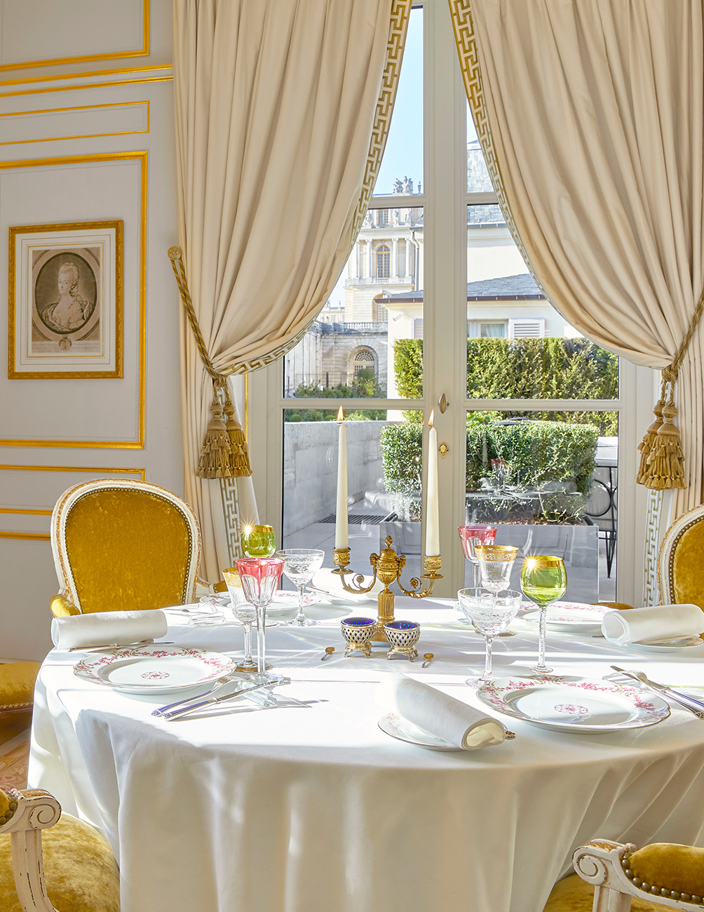 Ducasse au Château de Versailles - Le Grand Contrôle - Ducasse Paris