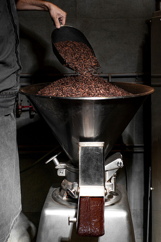 Fabrication, Le Chocolat Alain Ducasse