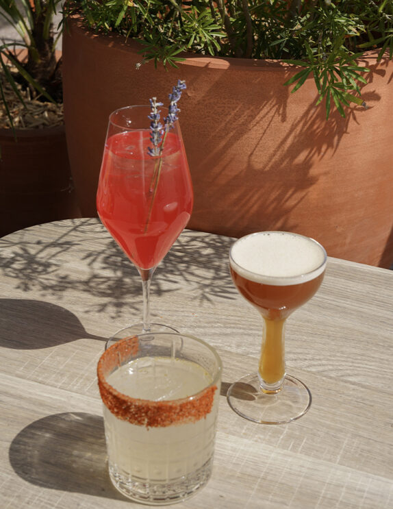 Cocktails, bar Les Ombres