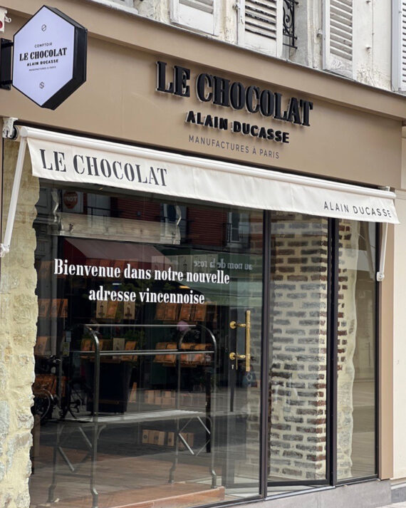 Nouveau comptoir Le Chocolat Alain Ducasse